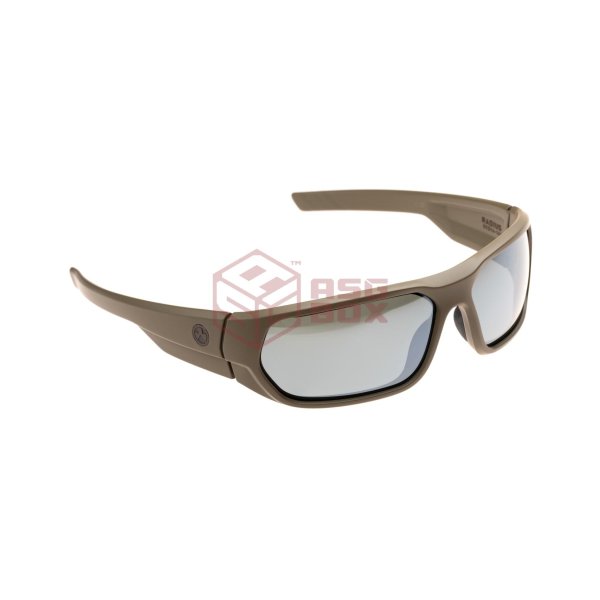 Magpul Radius - Polarized - FDE Frame / Gray Lens / Silver Mirror