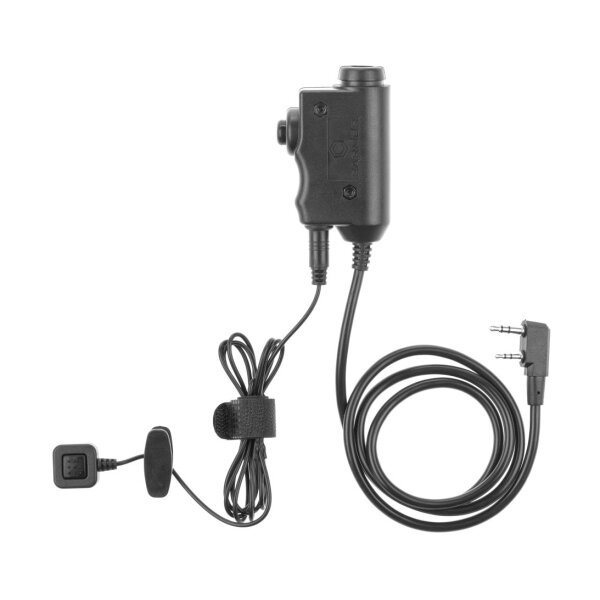Earmor M52 Tactical PTT Kenwood Black