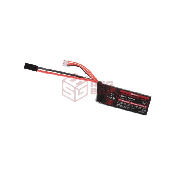 Nimrod Lipo 11.1V 1500mAh 65C Graphene Mini Type Black