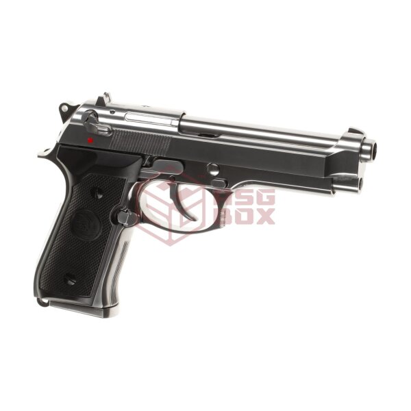 Elite M92 Full Metal GBB Silver
