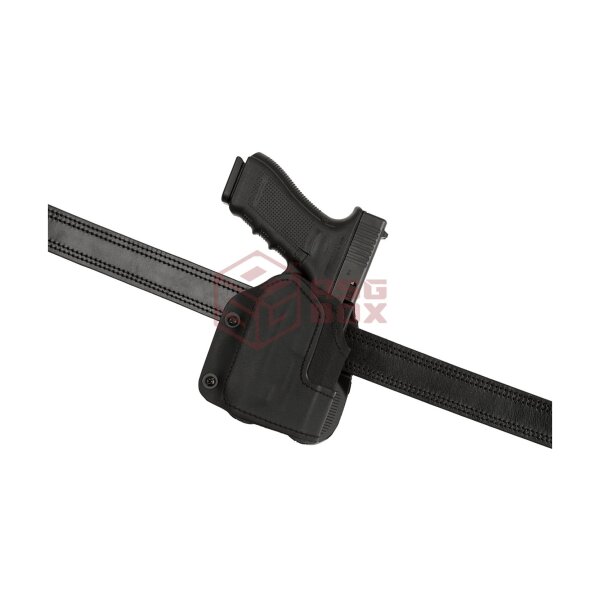 Frontline KNG Open Top Holster for Glock 17 GTL Paddle Black