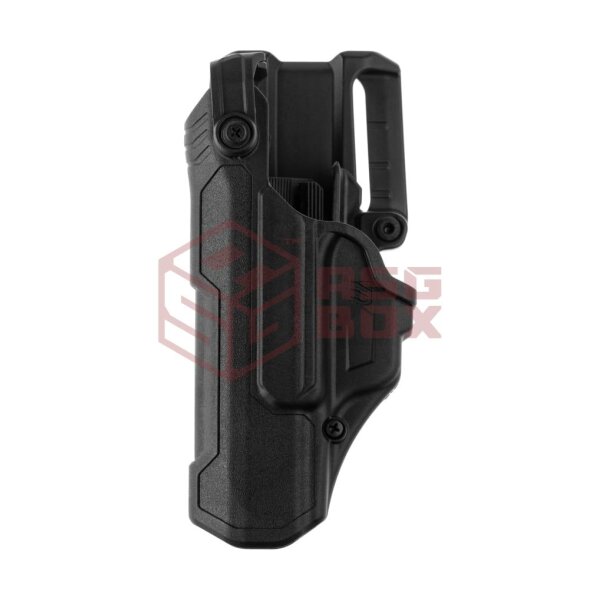 Blackhawk T-Series L3D Duty Holster for Glock 17 / 19 / 22 / 23 / 34 / 35 Left Side Black
