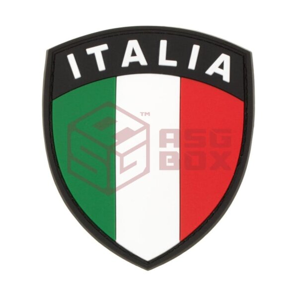 JTG Italia Flag Rubber Patch Multicolor