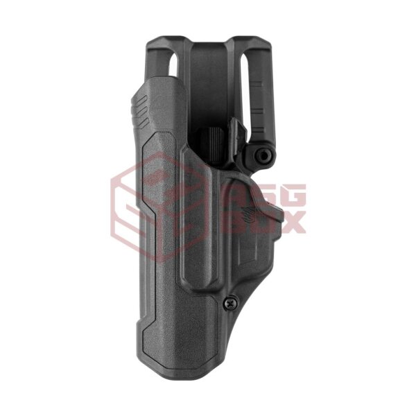 Blackhawk T-Series L2D Duty Holster for Glock 17/19/22/23/34/35 Left Side Black