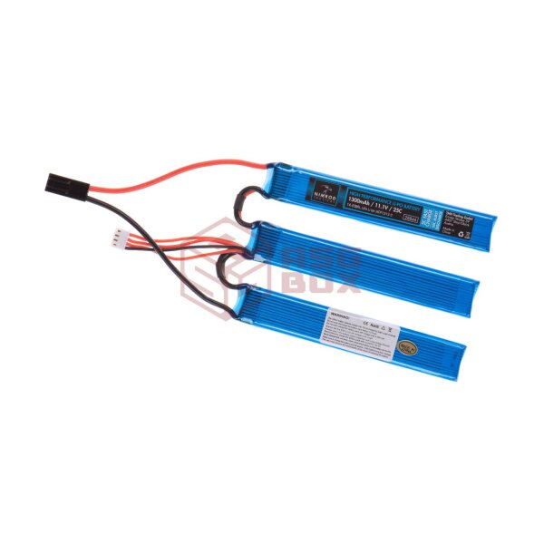 Nimrod Lipo 11.1V 1300mAh 25C Split Type Blue