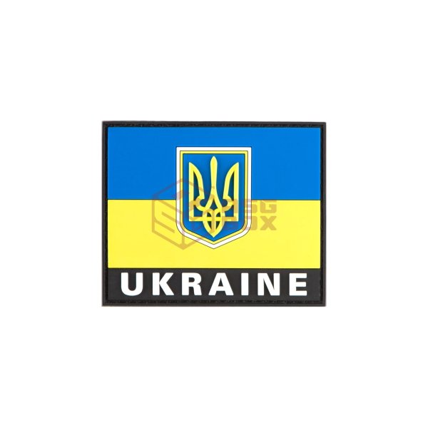 JTG Ukraine Flag Rubber Patch Multicolor