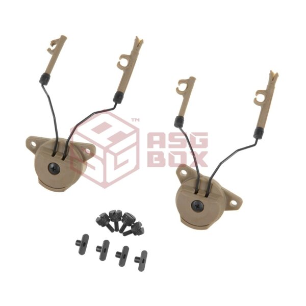 FMA EXF Adapter for Comtac Headsets Dark Earth