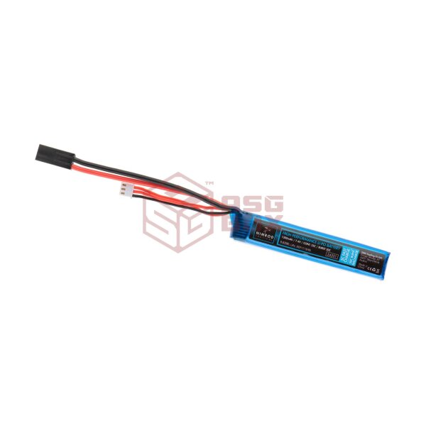 Nimrod Lipo 7.4V 1300mAh 25C  Stock Tube Type
