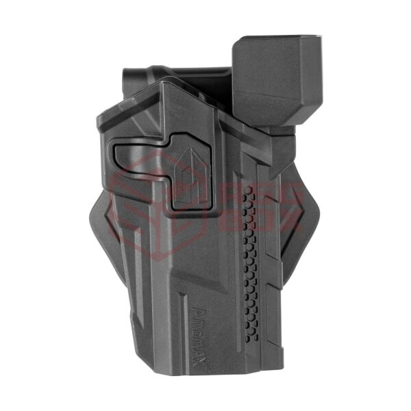 Amomax Paddle Holster for WE / KJW / TM Hi-Capa - Red Dot Compatible Black