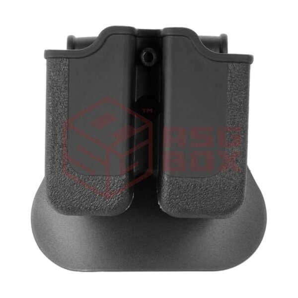 IMI Defense Double Magazine Pouch for Glock Pistols Black
