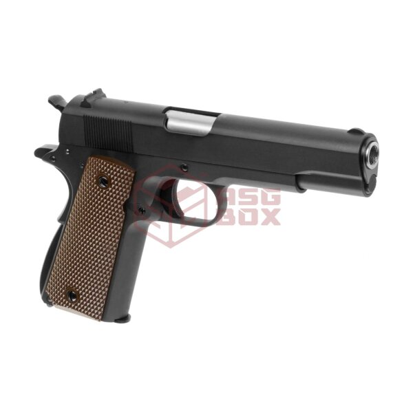 WE M1911 Full Metal V3 GBB Black