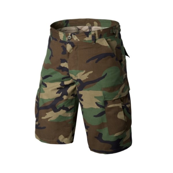 HELIKON BDU Shorts PolyCotton Ripstop - US Woodland
