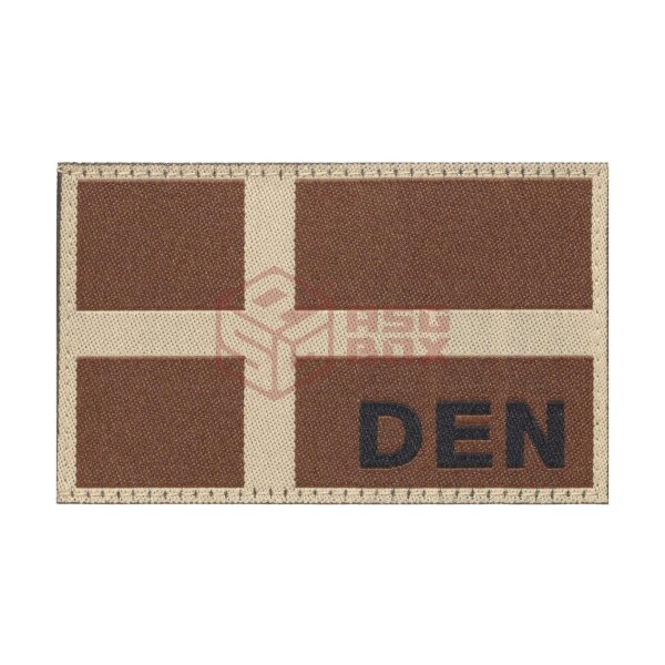 Clawgear Denmark Flag Patch Desert