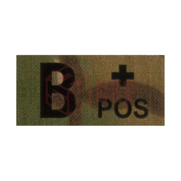 Clawgear B Pos IR Patch Multicam