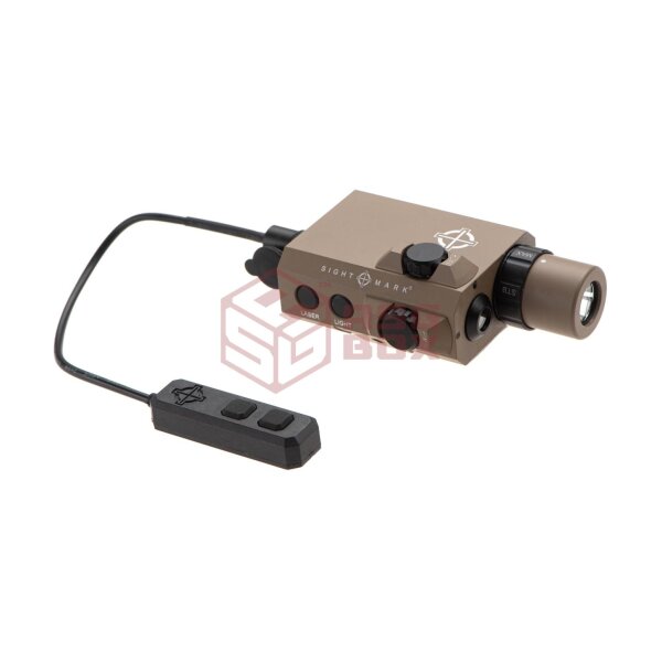 Sightmark LoPro Mini Combo Flashlight and Green Laser Dark Earth
