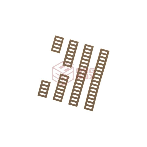 FMA Soft Rail Cover Kit Dark Earth