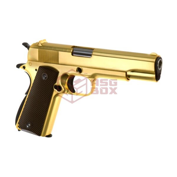 WE M1911 Full Metal GBB Gold