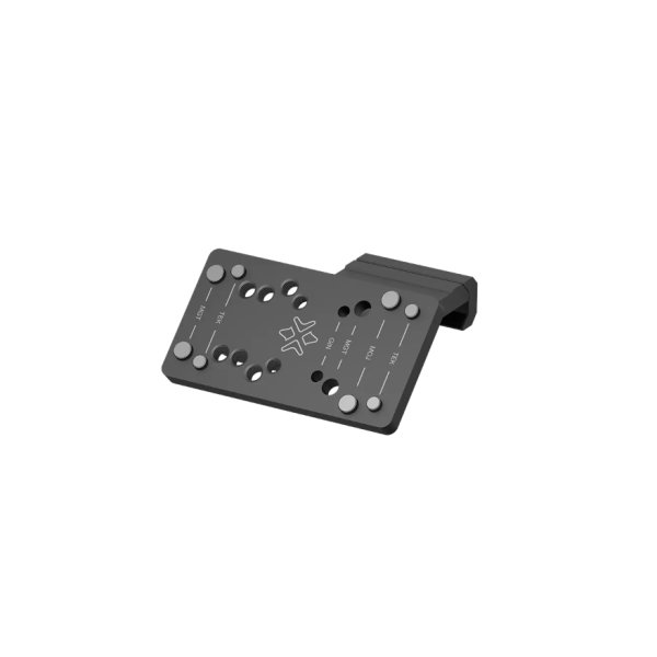 VO Universal 45° Offset Red Dot Sight RIS Mount - Black