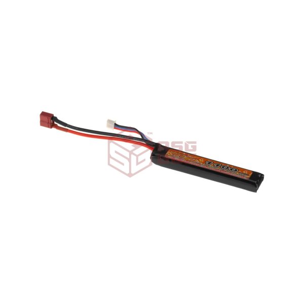 VB Power Lipo 7.4V 1100mAh 20C Stock Tube Type T-Plug