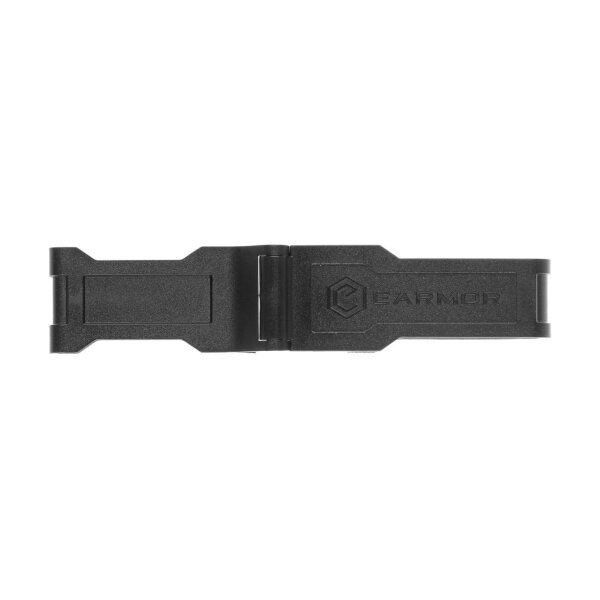 Earmor Belt Clip for Earmuffs Black