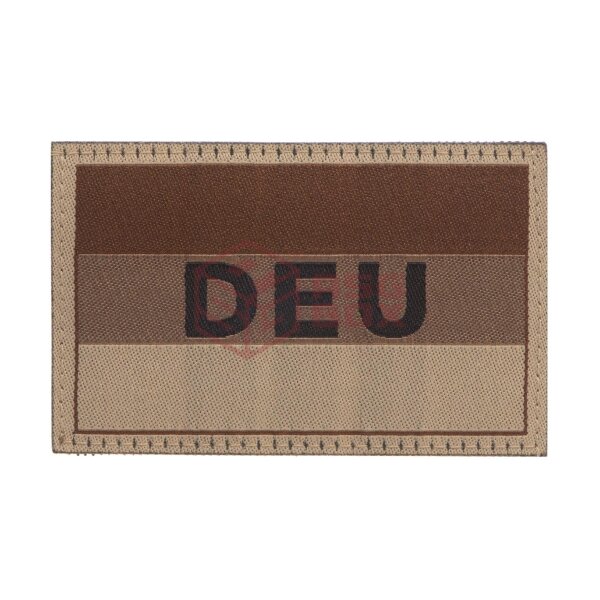 Clawgear Germany Flag Patch Desert