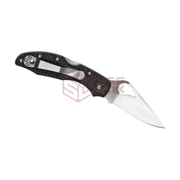 Byrd By Spyderco BY04 Meadowlark2 Plain Edge Folder Black