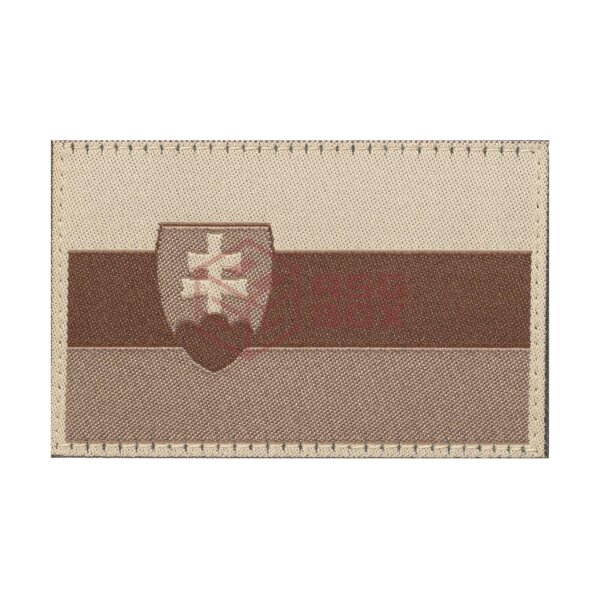 Clawgear Slovakia Flag Patch Desert