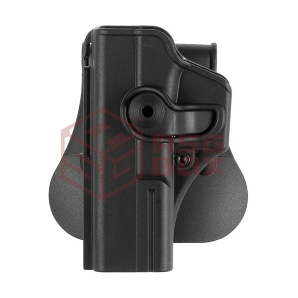 IMI Defense Roto Paddle Holster for Glock 17 Left Side Black