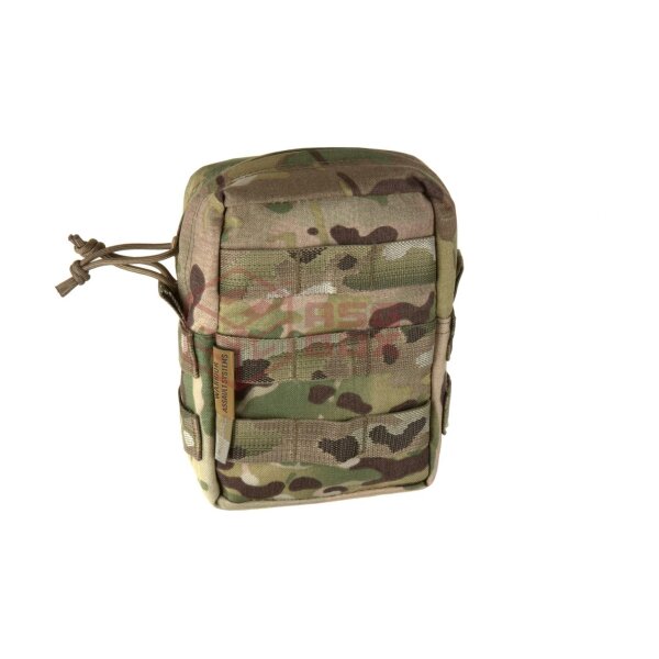 Warrior Small MOLLE Utility Pouch Zipped Multicam
