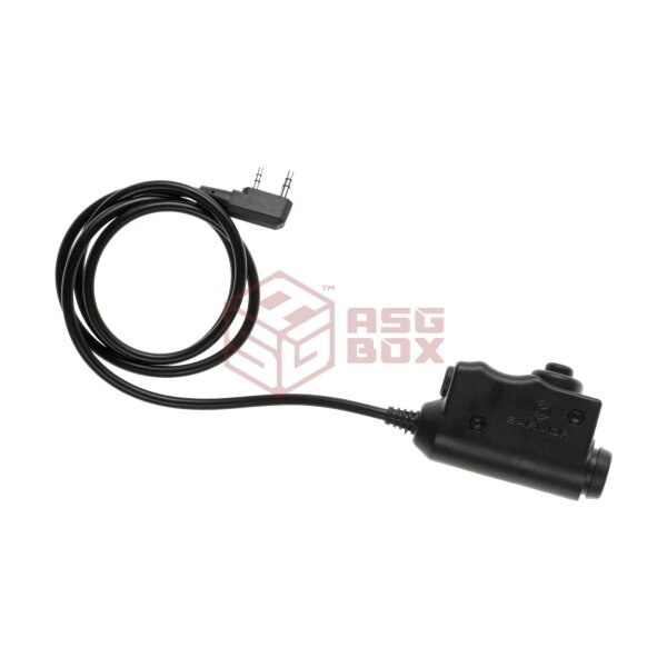 Earmor M51 Tactical PTT Kenwood Black