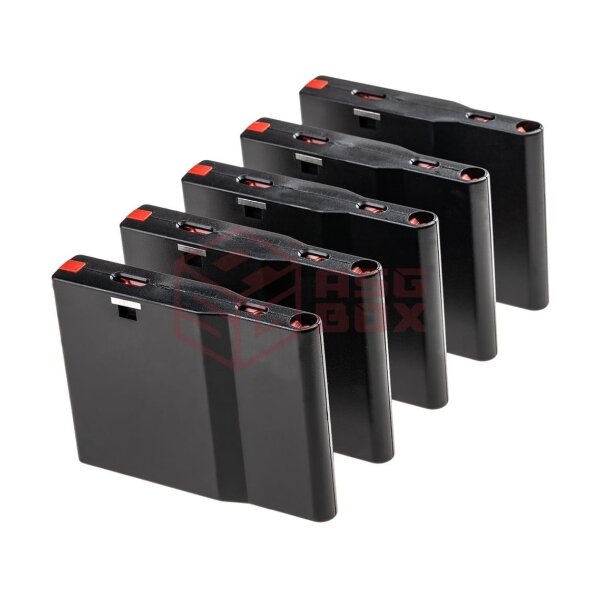 Silverback SRS Light Magazine 25rds 5-pack Black