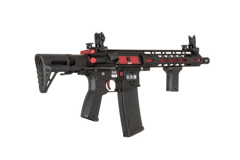 SA M4 PDW Carbine M-LOK (RRA SA-E39 EDGE(TM)) - Black/Red OD-A-SPARMS086 asgbox.pl SA M4 PDW Carbine M-LOK (RRA SA-E39 EDGE(TM)) - Black/Red - obrazek 14