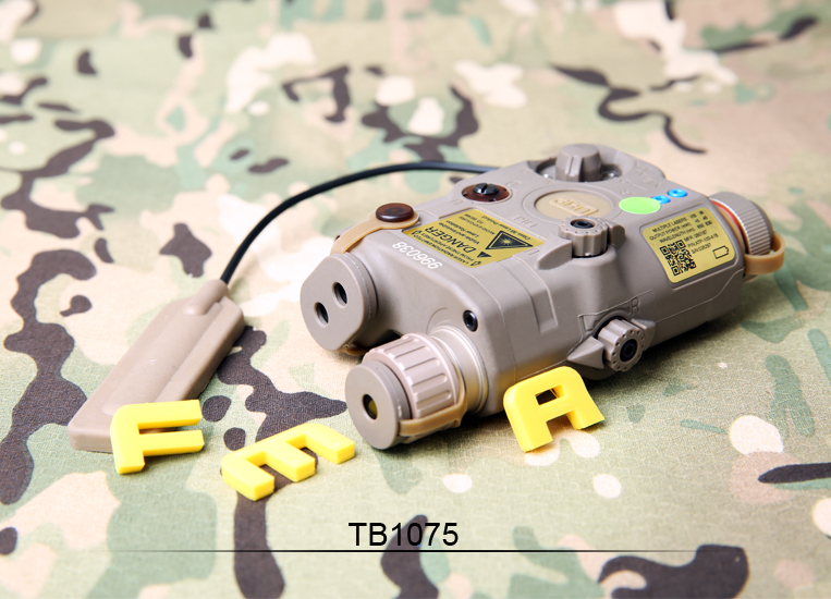 FMA AN/PEQ15 LA5-C UHP Version (LED Flashlight, Green / IR Laser) - Tan OD-A-TB1075-DE asgbox.pl FMA AN/PEQ15 LA5-C UHP Version (LED Flashlight, Green / IR Laser) - Tan - obrazek 9