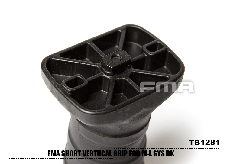 FMA Short Vertical STUBBY Grip for M-LOK - Black OD-A-TB1281-BK asgbox.pl FMA Short Vertical STUBBY Grip for M-LOK - Black - obrazek 6