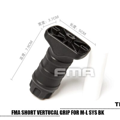 FMA Short Vertical STUBBY Grip for M-LOK - Black OD-A-TB1281-BK asgbox.pl FMA Short Vertical STUBBY Grip for M-LOK - Black OD-A-TB1281-BK asgbox.pl