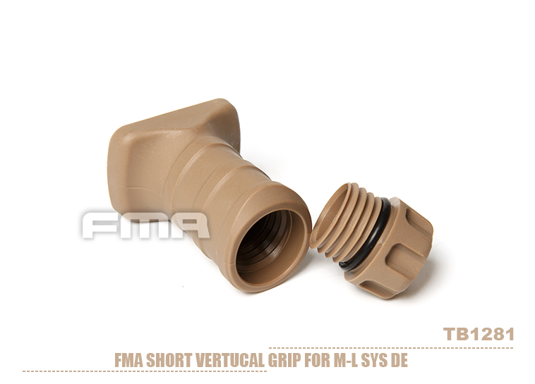 FMA Short Vertical STUBBY Grip for M-LOK - Tan OD-A-TB1281-DE asgbox.pl FMA Short Vertical STUBBY Grip for M-LOK - Tan - obrazek 6