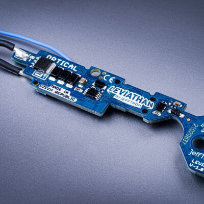 LEVIATHAN - V3 optical plus CNC trigger AK - A red OD-A-JT-LEV-V3-AR asgbox.pl