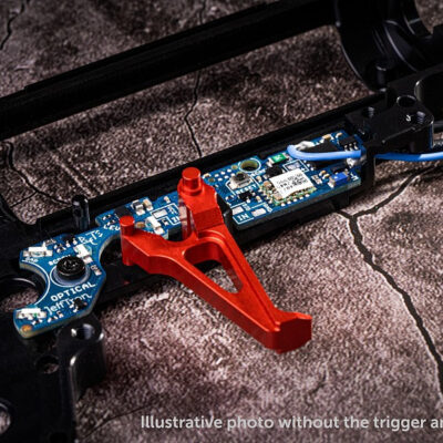LEVIATHAN - V3 optical plus CNC trigger AK - A red OD-A-JT-LEV-V3-AR asgbox.pl