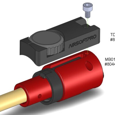 TDC Hop-Up adjuster for 26mm outer barrels OD-A-ASPRO451 asgbox.pl TDC Hop-Up adjuster for 26mm outer barrels OD-A-ASPRO451 asgbox.pl