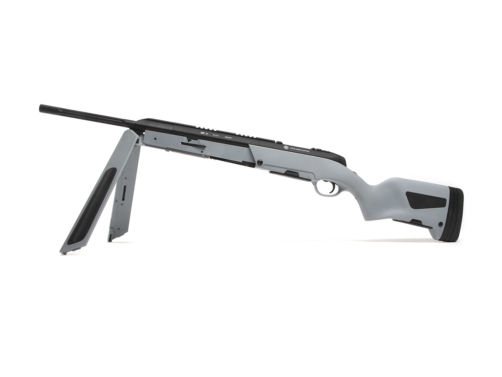 ASG Steyr Scout Sniper Rifle, Spring-Action - Grey OD-A-ASG287-GR asgbox.pl ASG Steyr Scout Sniper Rifle, Spring-Action - Grey - obrazek 6