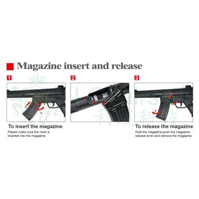 LR-223/LK-33 130rds Magazine OD-A-LK006 asgbox.pl