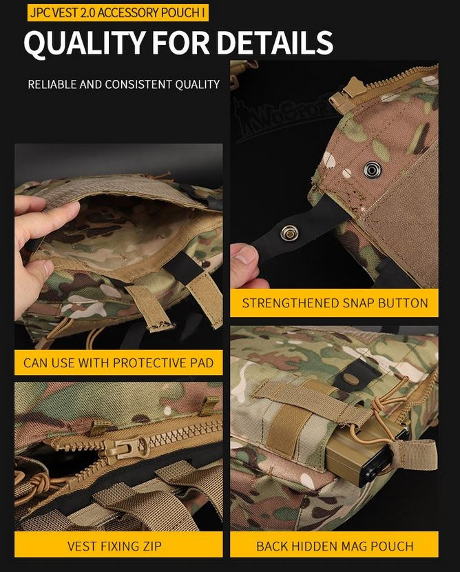 JPC vest 2.0 Accessory Bag I - TAN OD-A-WOSP57-TAN asgbox.pl JPC vest 2.0 Accessory Bag I - TAN - obrazek 7