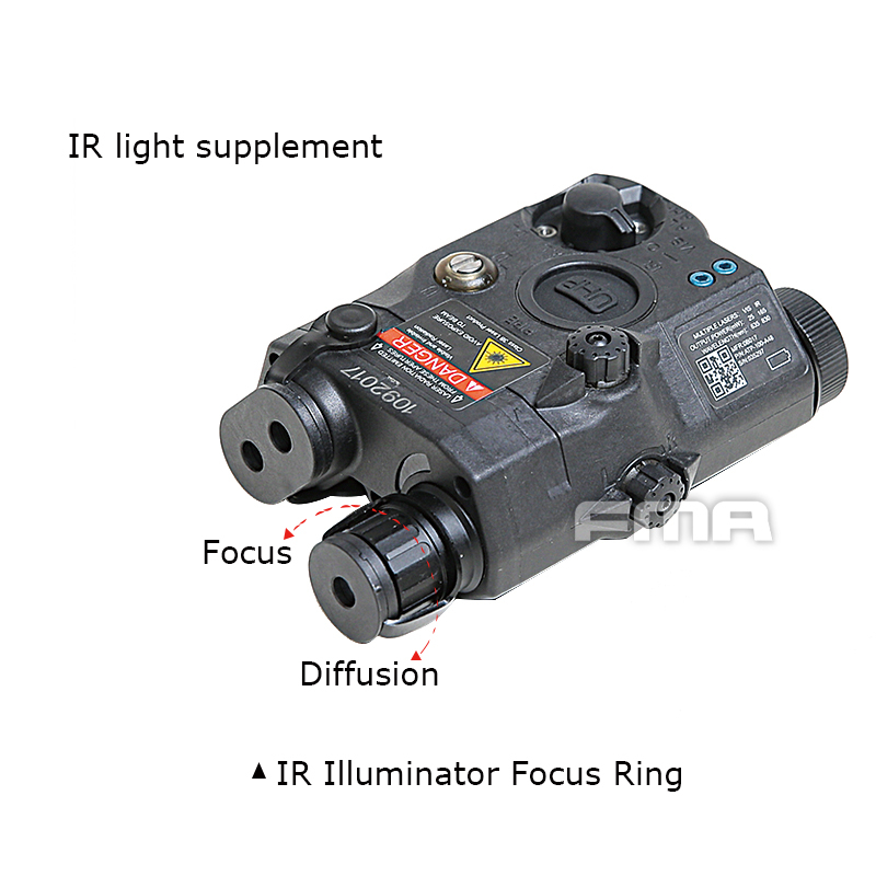 FMA AN/PEQ15 LA5-C ATPIAL Version (IR Flashlight, Red / IR Laser) - Tan OD-A-TB1311-DE asgbox.pl FMA AN/PEQ15 LA5-C ATPIAL Version (IR Flashlight, Red / IR Laser) - Tan - obrazek 8