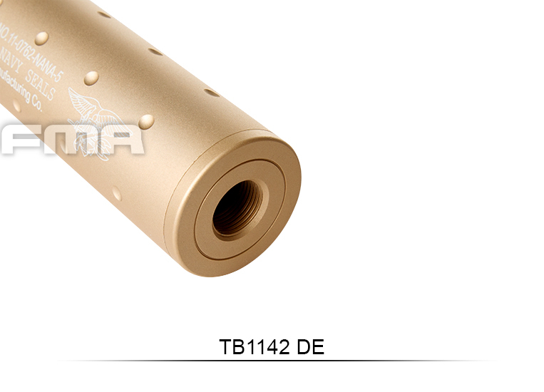 FMA U.S. Navy Seals Type Silencer 35x107 mm - Tan OD-A-TB1142-DE asgbox.pl FMA U.S. Navy Seals Type Silencer 35x107 mm - Tan - obrazek 6