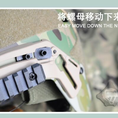 FMA EXFIL Helmet Mount for MSA Sordin Headset - Tan OD-A-TB998-DE asgbox.pl FMA EXFIL Helmet Mount for MSA Sordin Headset - Tan OD-A-TB998-DE asgbox.pl