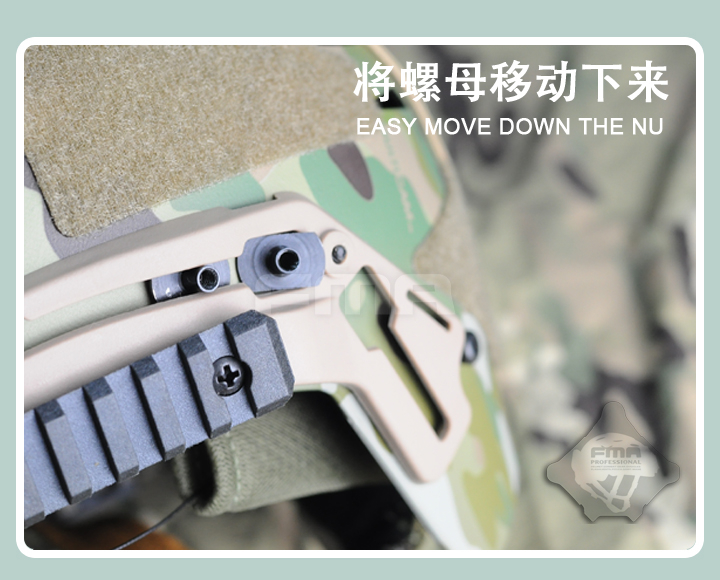 FMA EXFIL Helmet Mount for MSA Sordin Headset - FG OD-A-TB998-FG asgbox.pl FMA EXFIL Helmet Mount for MSA Sordin Headset - FG - obrazek 12