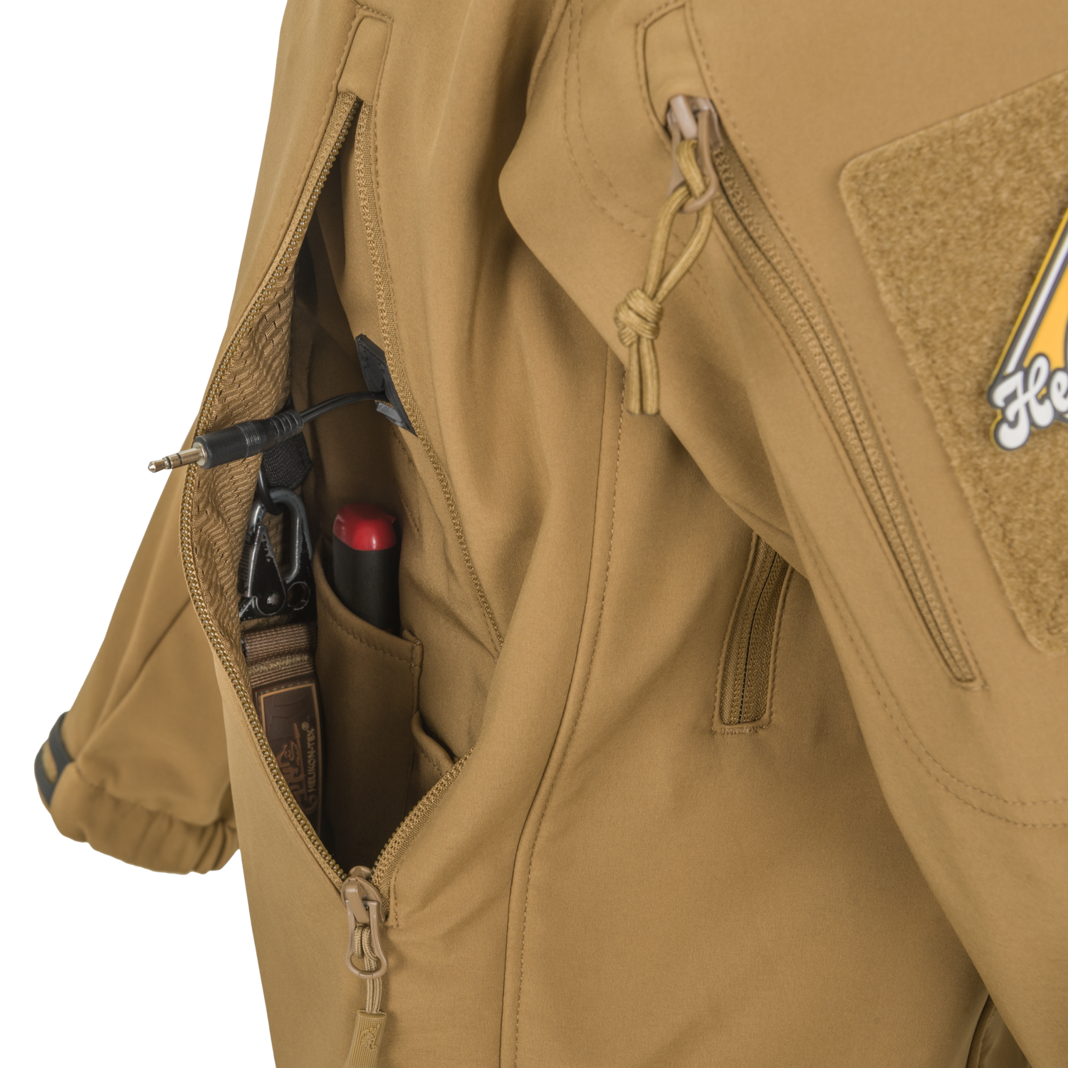 HELIKON GUNFIGHTER Jacket Shark Skin - Green OD-A-KU-GUN-FM-02-B02 asgbox.pl HELIKON GUNFIGHTER Jacket Shark Skin - Green - obrazek 9