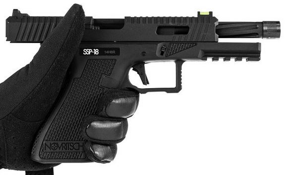 Novritsch SSP18 GBB Gas Pistol - Black / Green OD-A-NOVRITSCH59 asgbox.pl Novritsch SSP18 GBB Gas Pistol - Black / Green - obrazek 7