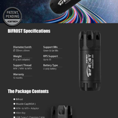 AceTech BIFROST Tracer Unit with Muzzle Flame - Black OD-A-PAT0700-B-001 asgbox.pl AceTech BIFROST Tracer Unit with Muzzle Flame - Black OD-A-PAT0700-B-001 asgbox.pl