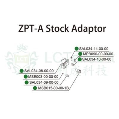 ZPT-1 and ZPT-3 steel stock adapter OD-A-LCT0199 asgbox.pl